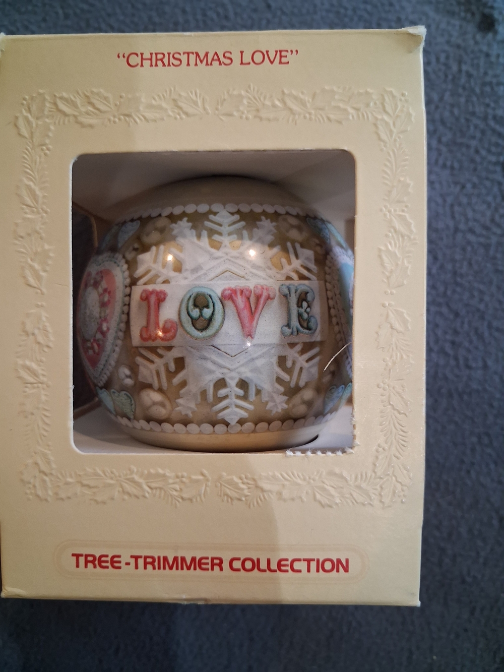 Hallmark Christmas Love Ornament